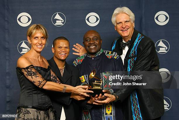 Soweto Gospel Choir, winners Best Traditional World Music Album for "Blessed"