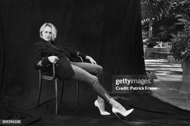 Actress Robin Wright is photographed for The Observer Magazine on March 23, 2017 in Santa Monica, California.