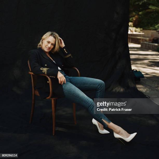 Actress Robin Wright is photographed for The Observer Magazine on March 23, 2017 in Santa Monica, California. PUBLISHED IMAGE.