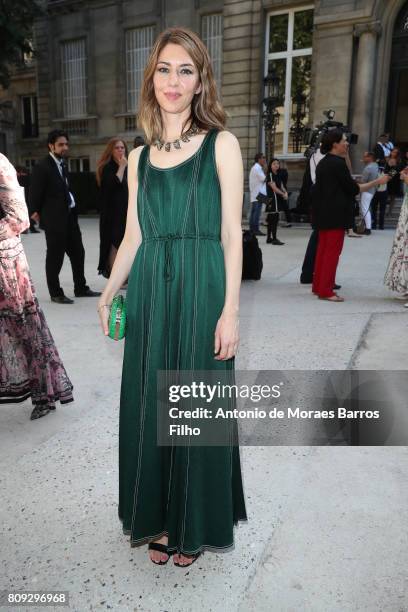 Sofia Coppola attends the Valentino Haute Couture Fall/Winter 2017-2018 show as part of Paris Fashion Week on July 5, 2017 in Paris, France.