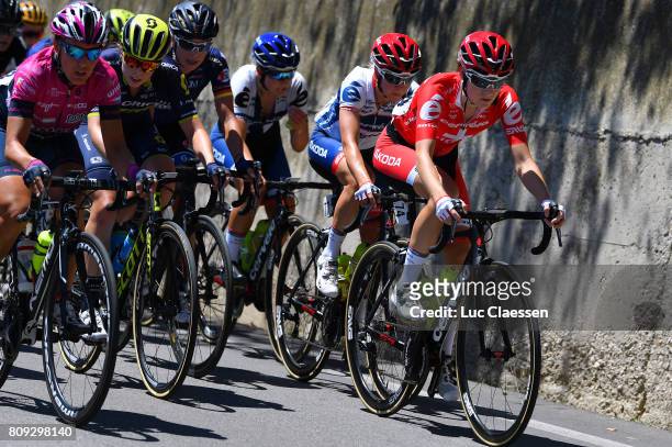 28th Tour of Italy 2017 / Women / Stage 6 Nicole HANSELMANN / Stephanie POHL / Jenelle CROOKS / Roseta degli Abruzzi - Roseta degli Abruzze / Women /...