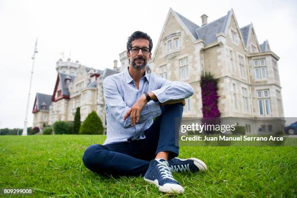 Spanish director of the National Dance Company Jose Carlos Martinez poses at the International Menendez Pelayo University on July 5, 2017 in...
