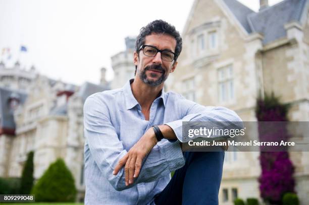 Spanish director of the National Dance Company Jose Carlos Martinez poses at the International Menendez Pelayo University on July 5, 2017 in...