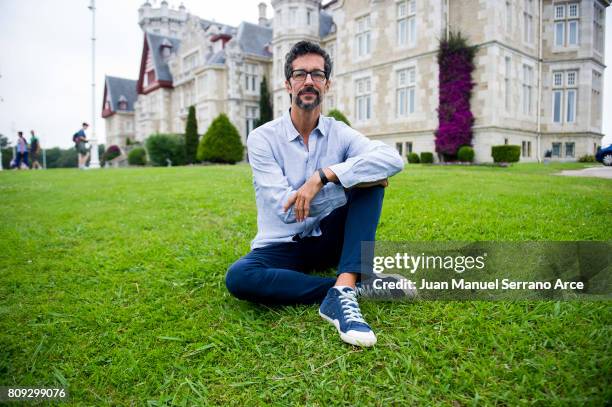 Spanish director of the National Dance Company Jose Carlos Martinez poses at the International Menendez Pelayo University on July 5, 2017 in...