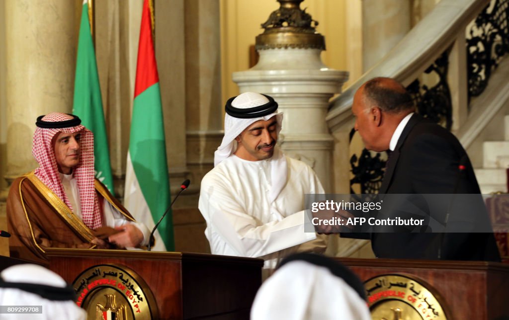 EGYPT-SAUDI-UAE-BAHRAIN-QATAR-DIPLOMACY