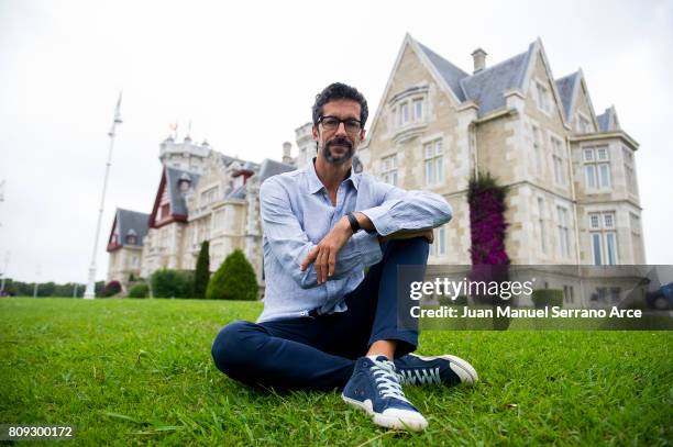 Spanish director of the National Dance Company Jose Carlos Martinez poses at the International Menendez Pelayo University on July 5, 2017 in...