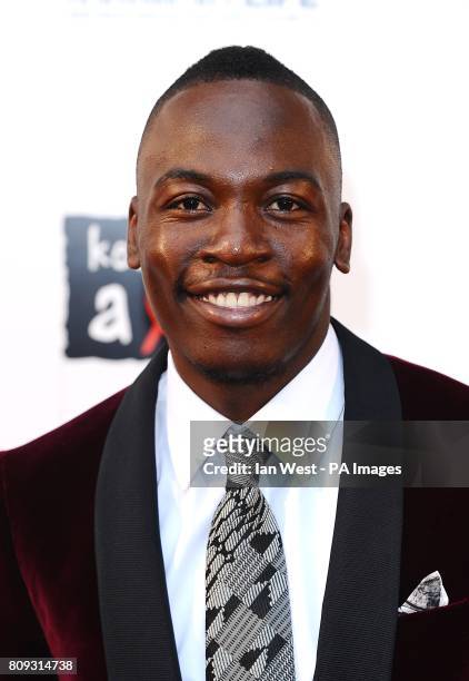 Eddie Kadi arriving for the Black Ball in aid of Keep A Child Alive, at The Roundhouse, Chalk Farm Road, London.