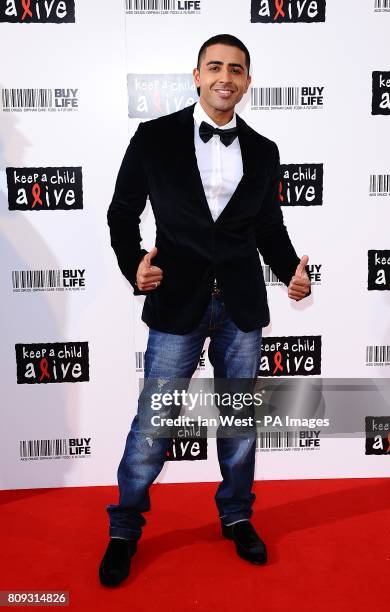 Jay Sean arriving for the Black Ball in aid of Keep A Child Alive, at The Roundhouse, Chalk Farm Road, London.