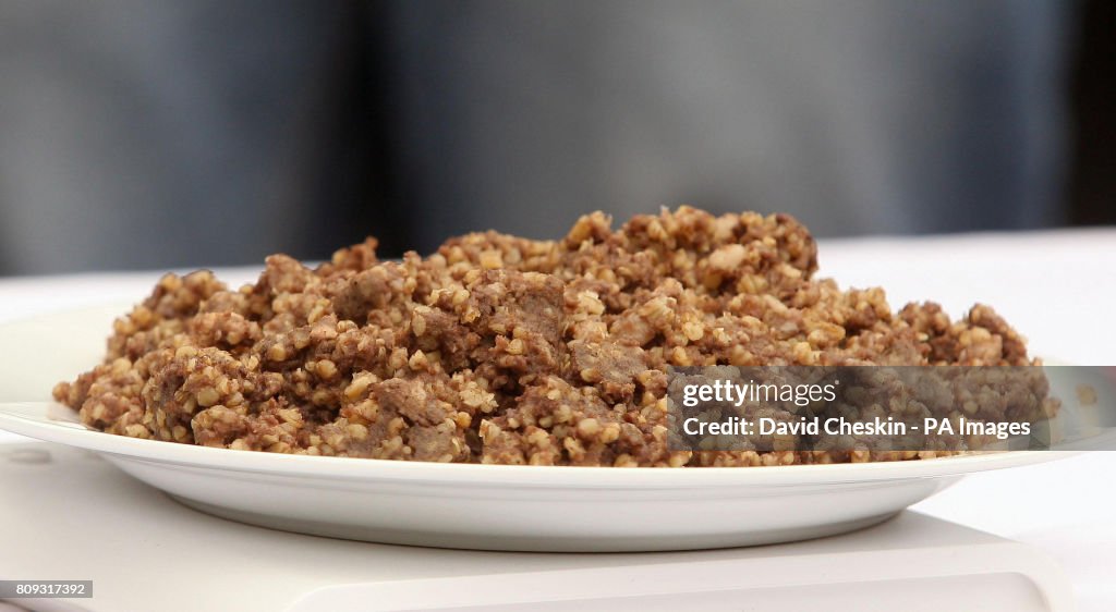 Haggis eating record
