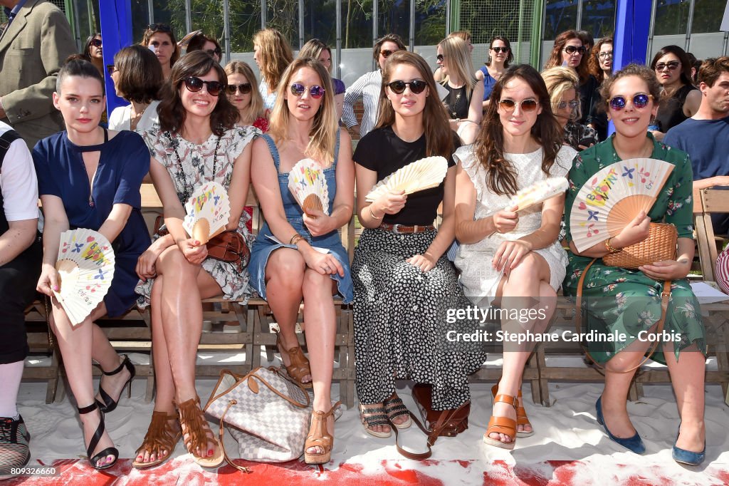 Bonpoint : Front Row - Paris Fashion Week - Haute Couture Fall/Winter 2017-2018