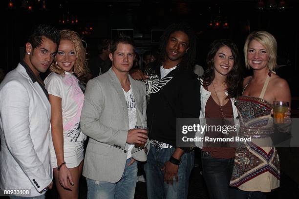 S "Real World XX: Hollywood" cast held a premiere party at Excalibur Nightclub in Chicago, Illinois on April 11, 2008.