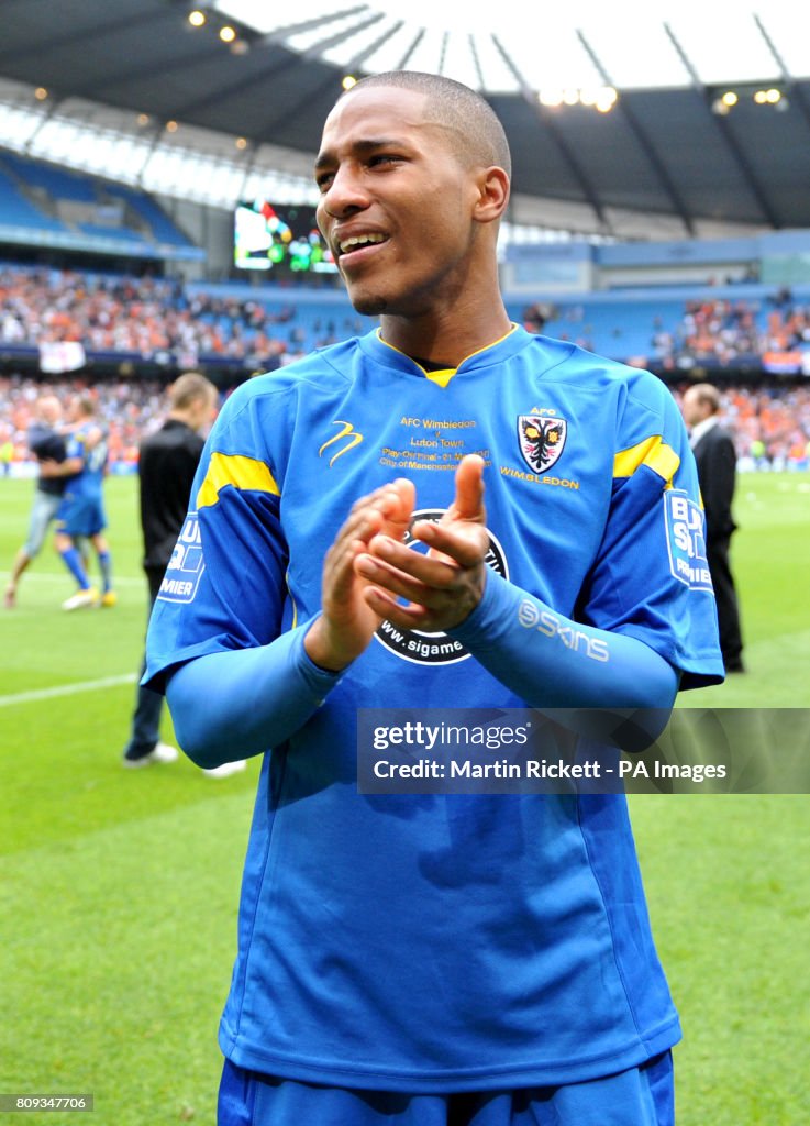 Soccer - Blue Square Premier League - Play Off Final - AFC Wimbledon v Luton Town - City of Manchester Stadium