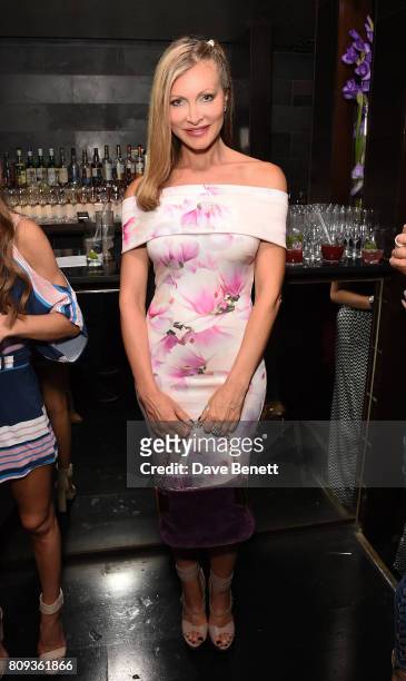 Caprice Bourret attends Paul Strank Charitable Trust's Summer Party at Mint Leaf on July 5, 2017 in London, England.