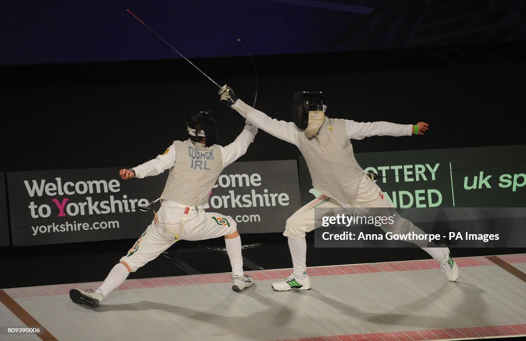 Fencing - European Fencing and European Wheelchair Fencing Championships - Day Two - English Institute of Sport