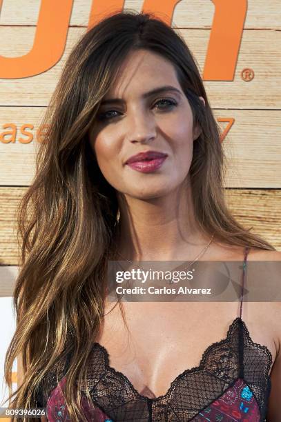 Sara Carbonero attends Pin Buiz photocall at the Vincci The Mint Hotel on July 5, 2017 in Madrid, Spain.