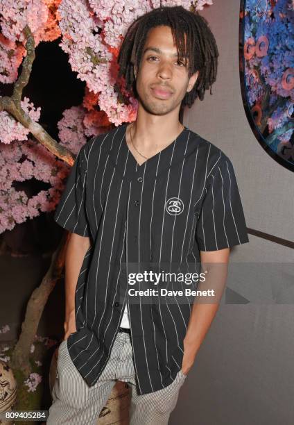 Sean Frank attends the Warner Music Group and British GQ Summer Party in partnership with Quintessentially at Nobu Hotel Shoreditch on July 5, 2017...