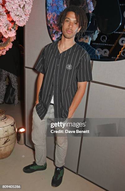 Sean Frank attends the Warner Music Group and British GQ Summer Party in partnership with Quintessentially at Nobu Hotel Shoreditch on July 5, 2017...