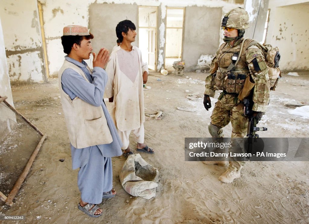 Troops in Afghanistan