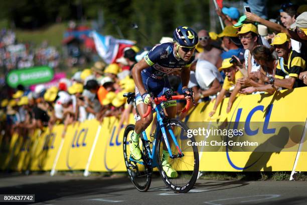 Marco Minnaard of Netherlands riding for Wanty-Groupe Gobert rides during stage five of the 2017 Le Tour de France, a 160.5km stage from Vittel to La...