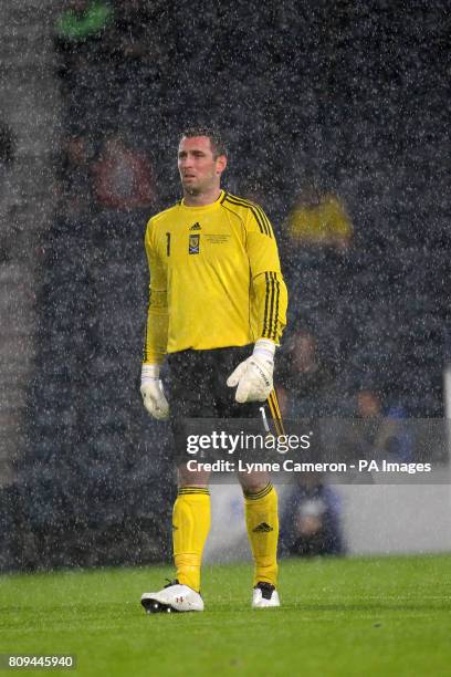 Scotland goalkeeper Allan McGregor