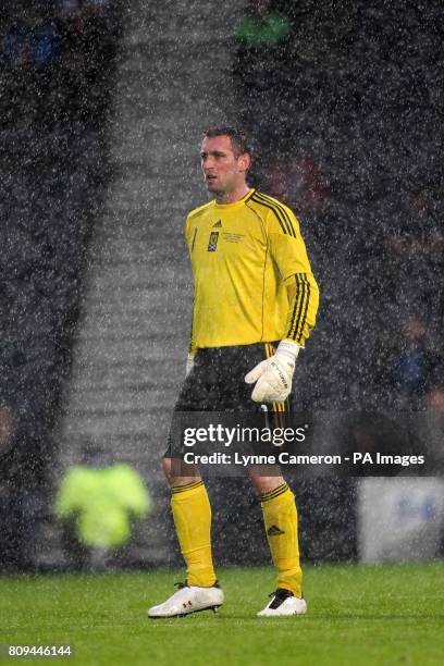 Scotland goalkeeper Allan McGregor