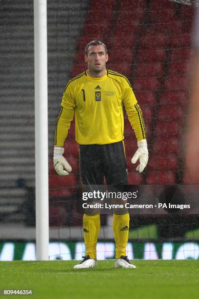 Scotland goalkeeper Allan McGregor