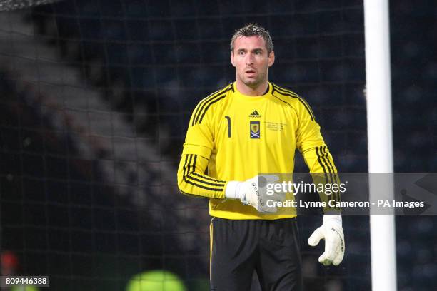 Scotland goalkeeper Allan McGregor