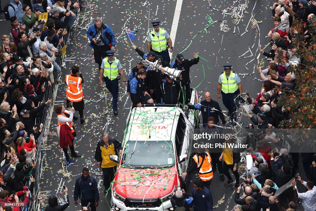 Team New Zealand Americas Cup Welcome Home Parade