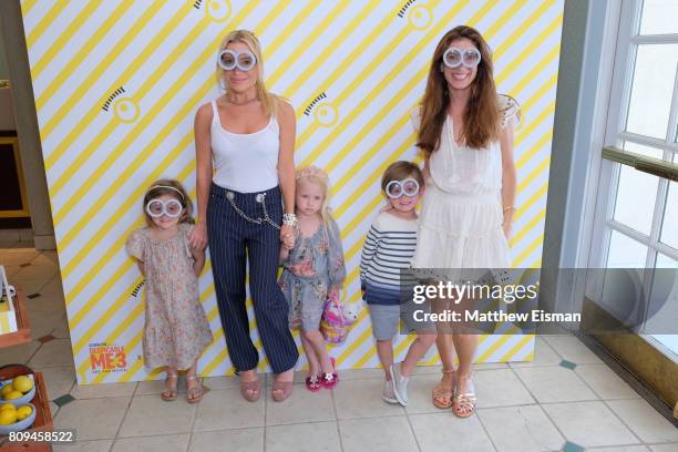 Tracy Anderson and guests attend a screening of Despicable Me 3 hosted by Gwyneth Paltrow and goop at Southampton Movie Theatre on July 5, 2017 in...