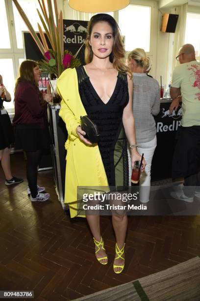 Daniela Dany Michalski attends the Klambt Fashion Cocktail in Berlin at Soho House on July 5, 2017 in Berlin, Germany.