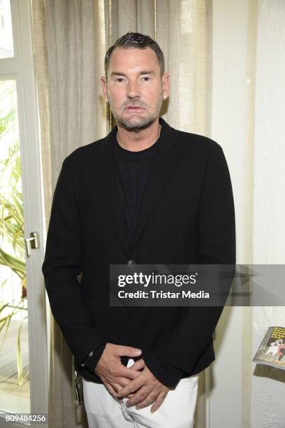 Michael Michalsky attends the Klambt Fashion Cocktail in Berlin at Soho House on July 5, 2017 in Berlin, Germany.