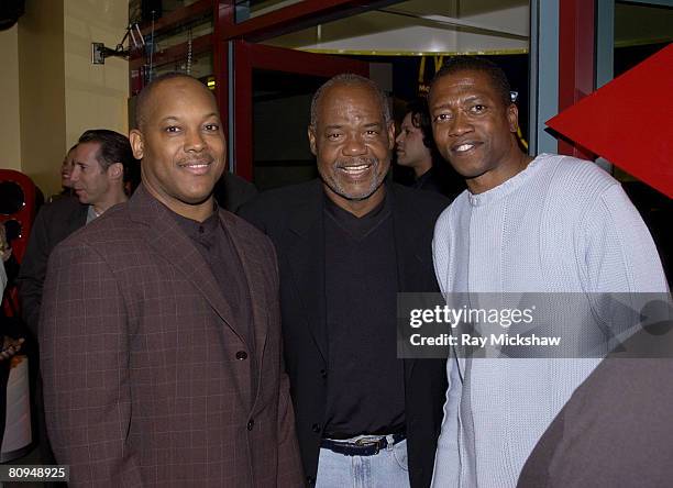 Keith Warlick, Jheryl Busby and TK Carter