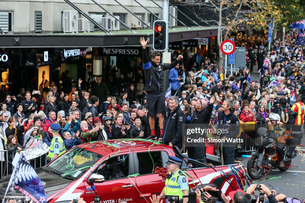 Team New Zealand Americas Cup Welcome Home Parade