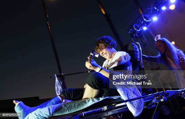 Barnaby George "Barns" Courtney performs onstage during the 2017 Summer Concert Series held at The Grove on July 5, 2017 in Los Angeles, California.