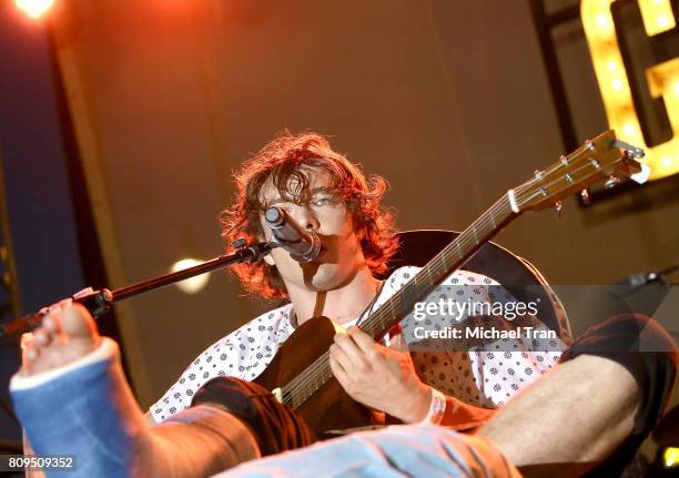 Barnaby George "Barns" Courtney performs onstage during the 2017 Summer Concert Series held at The Grove on July 5, 2017 in Los Angeles, California.