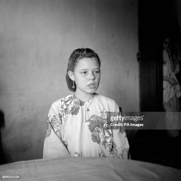 Year old Dutch girl Bertha Hertogh, raised by her Malay foster-mother since 1942 was married to a 22 year old Muslim schoolteacher. The girl's...