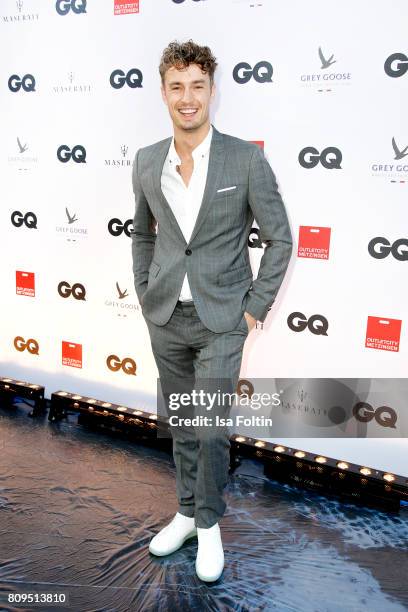 Simon Lohmeyer attends the GQ Mension Style Party 2017 at Austernbank on July 5, 2017 in Berlin, Germany.