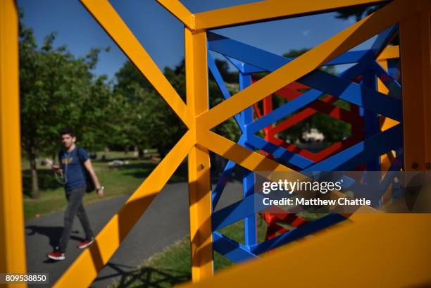 Rasheed Work Rasheed Araeen Photos and Premium High Res Pictures - Getty Images