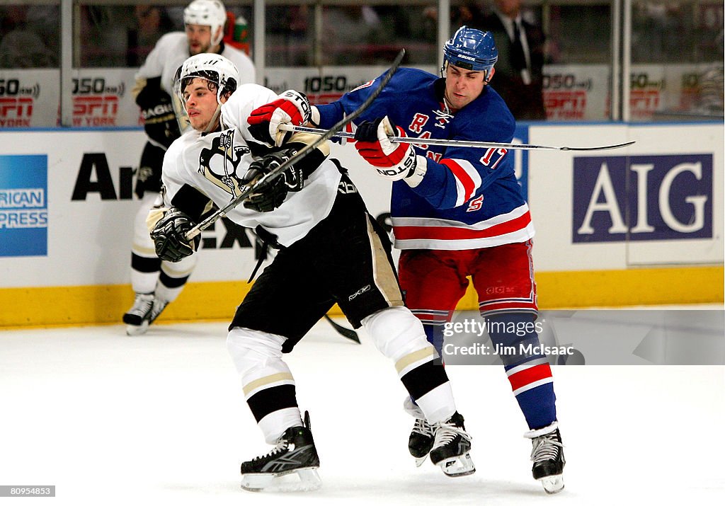 Pittsburgh Penguins v New York Rangers - Game Four