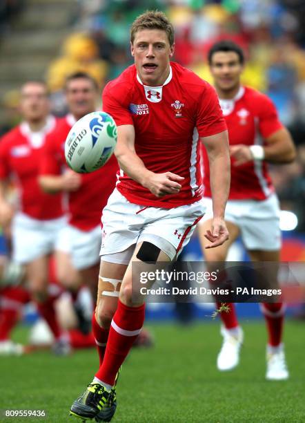 Wales Rhys Priestland during the IRB Rugby World Cup Quarter Final at Wellington Regional Stadium, Wellington, New Zealand.