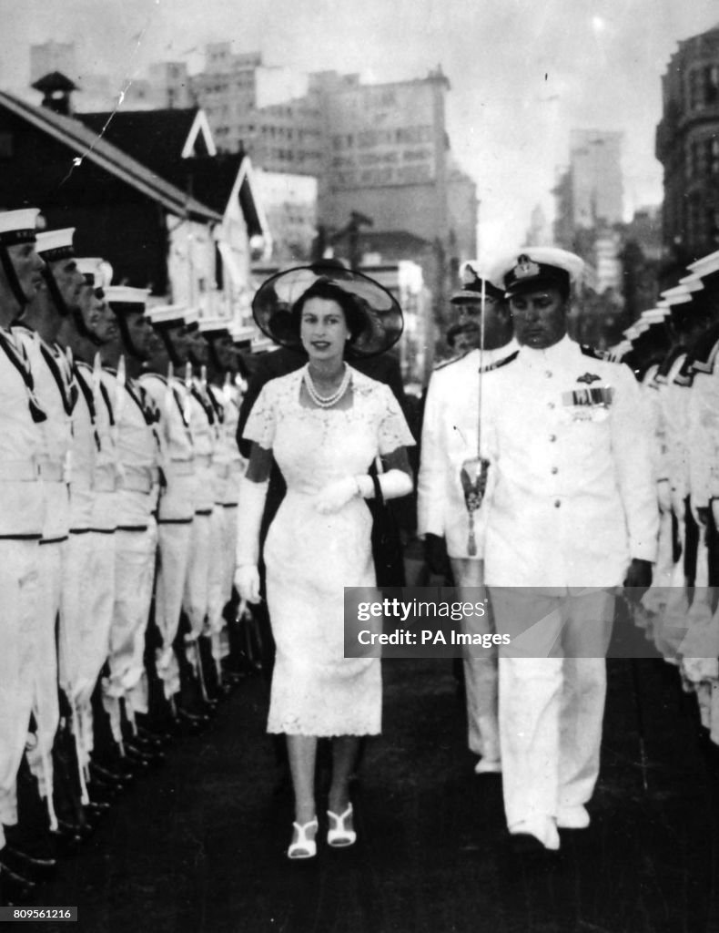 Royalty - Queen Elizabeth II Commonwealth Tour - Australia