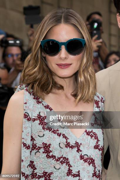 Olivia Palermo attends the Valentino Haute Couture Fall/Winter 2017-2018 show as part of Paris Fashion Week on July 5, 2017 in Paris, France.