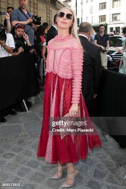 Tamara Beckwith attends the Valentino Haute Couture Fall/Winter 2017-2018 show as part of Paris Fashion Week on July 5, 2017 in Paris, France.