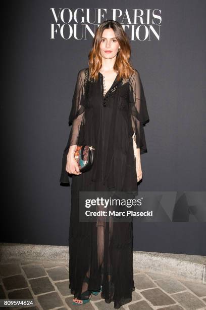 Luna Picoli-Truffaut attends Vogue Foundation Dinner during Paris Fashion Week as part of Haute Couture Fall/Winter 2017-2018 at Musee Galliera on...