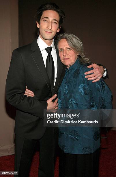 Adrien Brody and mother, Sylvia Plachy