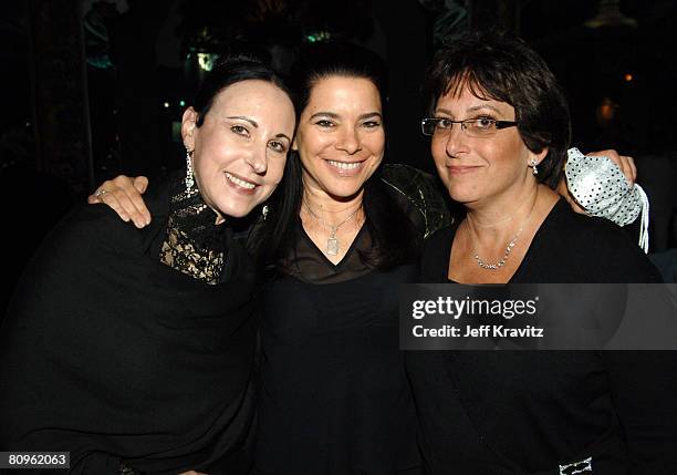 Nancy Lesser, Cathy Fisher and Mara Mikialian