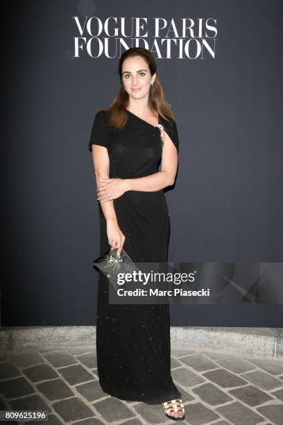 Alexia Niedzielski attends Vogue Foundation Dinner during Paris Fashion Week as part of Haute Couture Fall/Winter 2017-2018 at Musee Galliera on July...