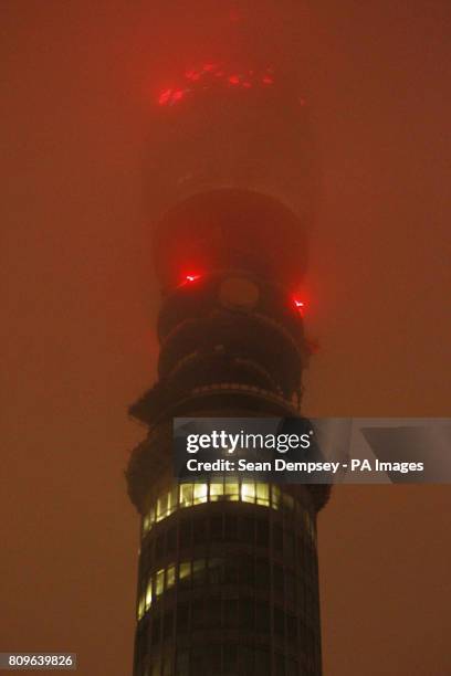 The BT Tower, London, as millions of viewers tuned in expecting to see the sixth live studio round of ITV's flagship talent show X Factor, but found...
