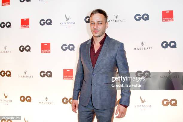 Tom Wlaschiha attends the GQ Mension Style Party 2017 at Austernbank on July 5, 2017 in Berlin, Germany.