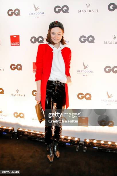 Lea van Acken attends the GQ Mension Style Party 2017 at Austernbank on July 5, 2017 in Berlin, Germany.